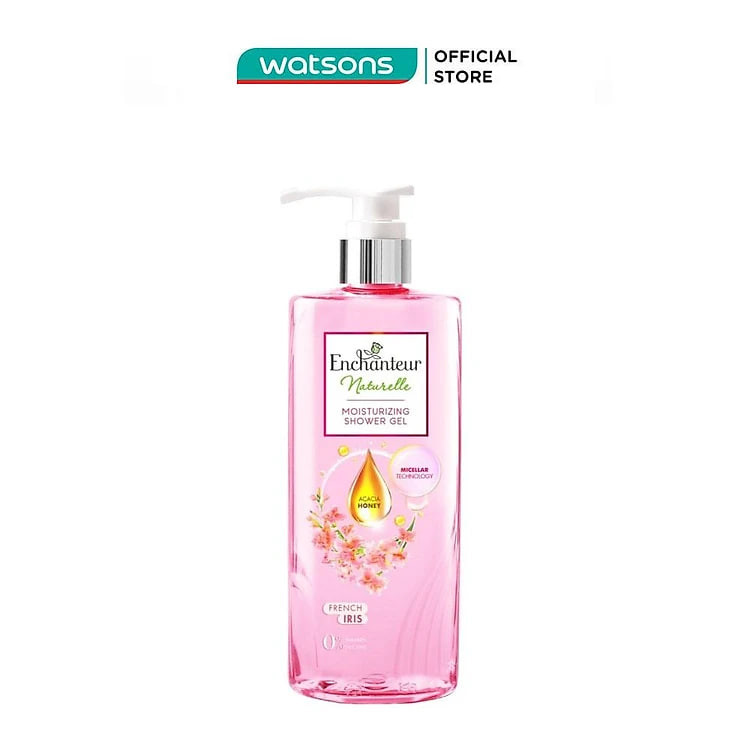 Sữa Tắm Enchanteur Naturelle Hương Iris 510g