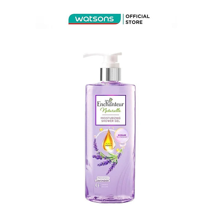 Sữa Tắm Enchanteur Naturelle Hương Lavender 510g