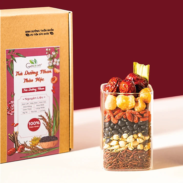 Trà dưỡng nhan thảo mộc Goce - 220g