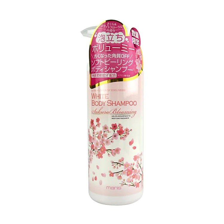 SỮA TẮM TRẮNG DA MANIS HƯƠNG HOA ANH ĐÀO (CHAI 450ML)