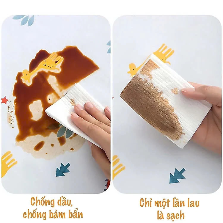 Tấm phủ tủ lạnh PEVA chống thấm, đặc biệt tấm phủ tủ lạnh có nhiều ngăn vô cùng tiện lợi để chứa đồ dùng cần thiết cho gia đình - Giao Màu Ngẫu Nhiên