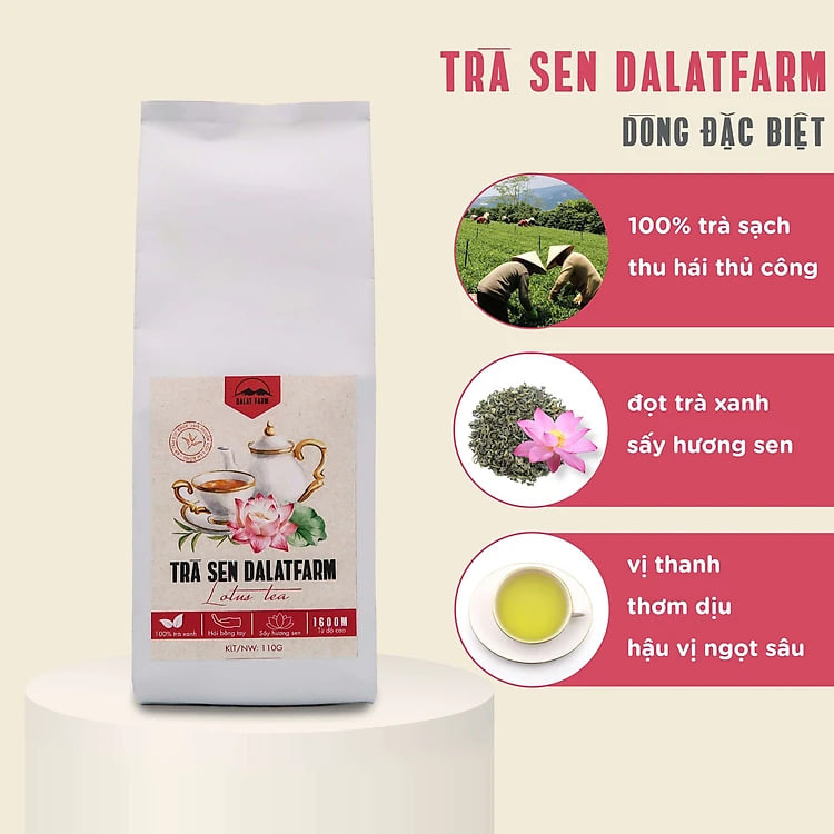 Trà Sen Dalatfarm - Túi 110Gr