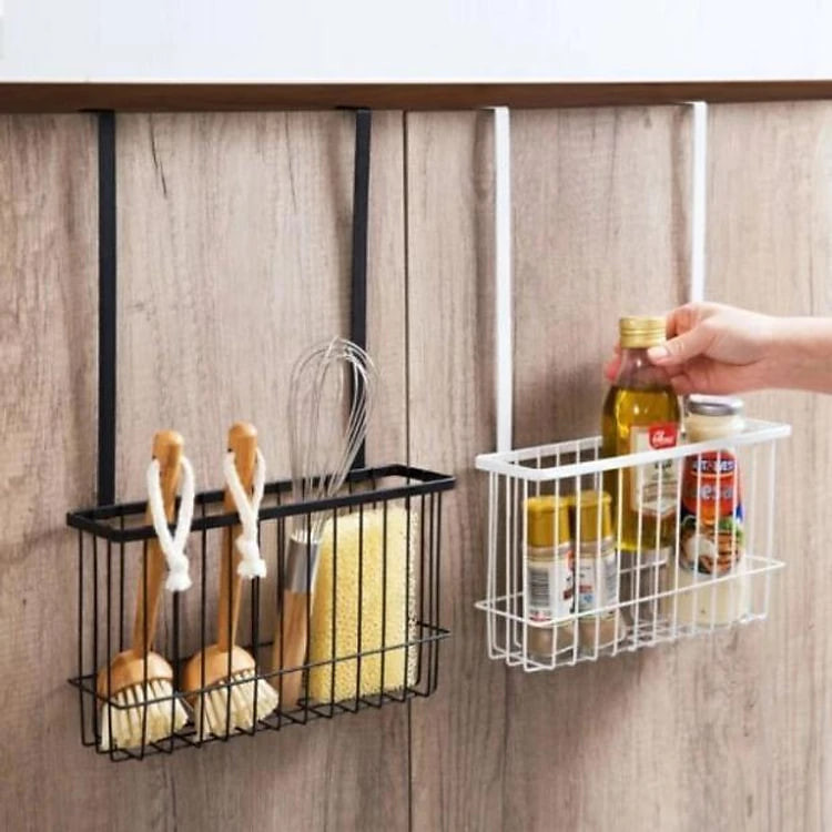 Kệ treo gia vị, để đồ cài cửa thông minh  0552