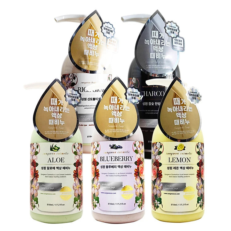 Sữa tắm Sungwon Body Care Soap dưỡng ẩm trắng da Hàn Quốc 510ml