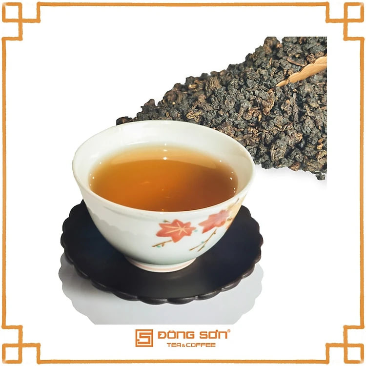 Trà Ô Long [ Gaba ], Trà sức khỏe ổn định huyết áp, an thần - Gói 100g - Đông Sơn