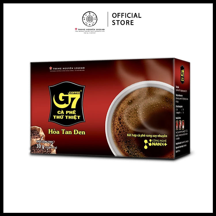 https://tiktokshop-seller-vn.com/Trung Nguyên Legend - Cà phê G7 hòa tan đen ( không đường) - hộp 15 gói 2gr