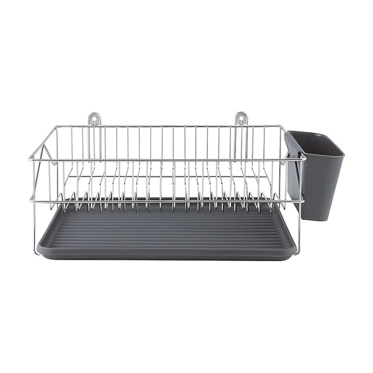 Kệ Để Chén Dĩa MYA Thép Không Gỉ, Treo Tường Chịu Tải Trọng 5Kg, Kích Thước 37,7 x 28,2 x 16,3 cm | Index Living Mall | Nội Thất Nhập Khẩu Thái Lan