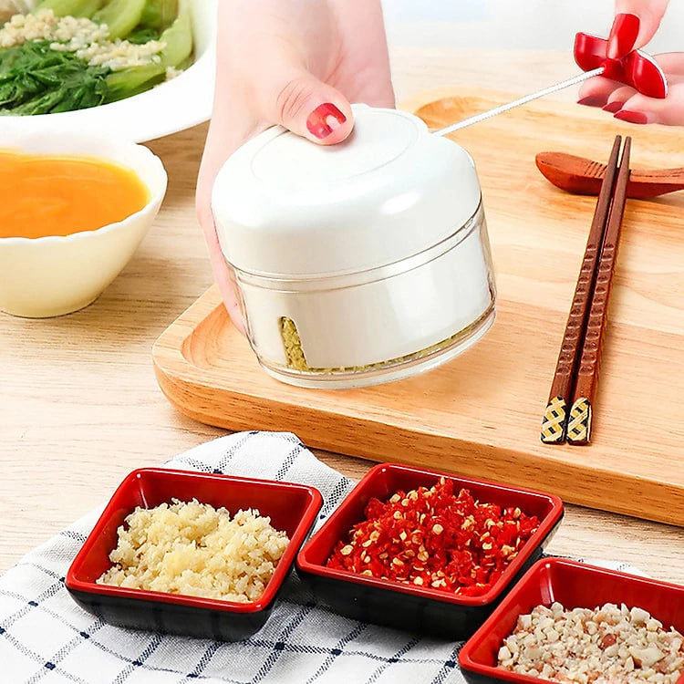 Dụng Cụ Xay Tỏi, Ớt ,Gia vị, Thực Phẩm Đa Năng Cầm Tay - Nhanh Chóng Tiện Lợi - Hàng Chính Hãng MINIIN