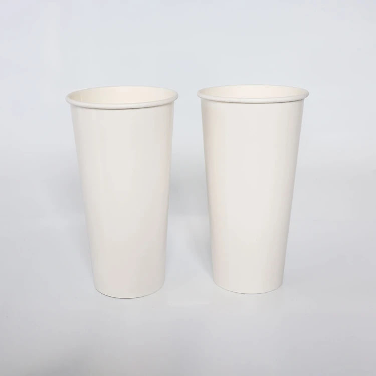 [KV] Ly giấy 22oz~649ml - Lốc 50 ly giấy trơn