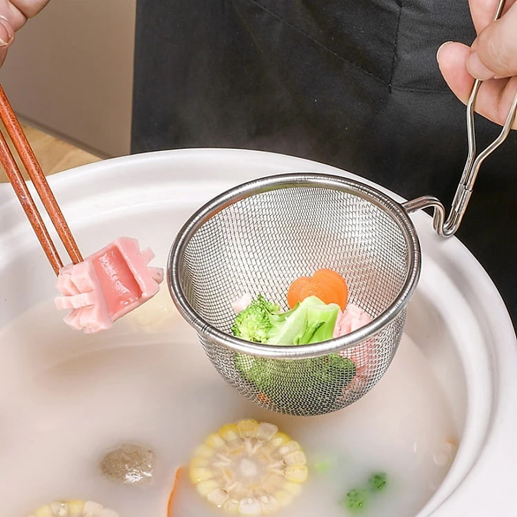 Rổ chụng nhúng mỳ, phở và đồ lẩu treo cạnh nồi thông minh IN65