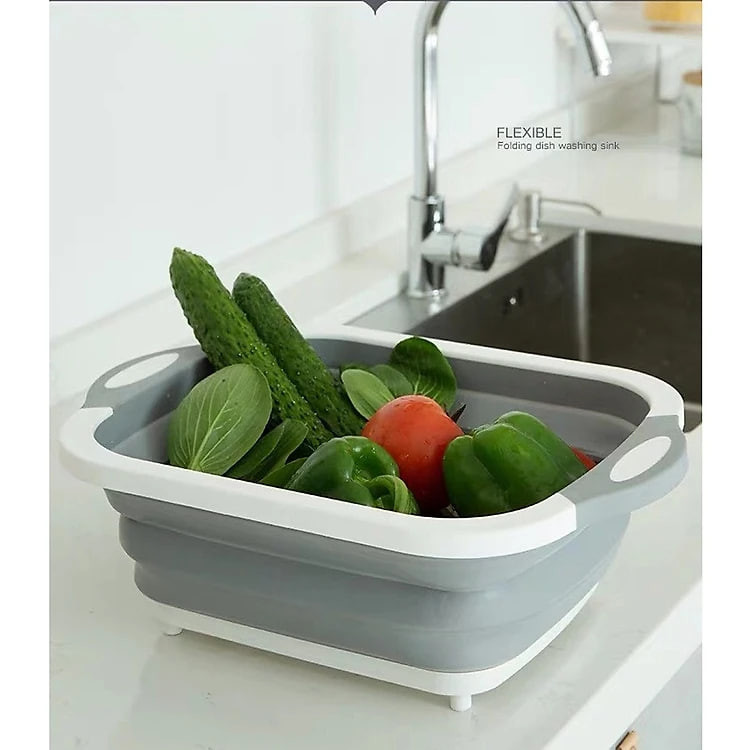 Chậu rửa thông minh đa năng thiết kế gấp tiện lợi