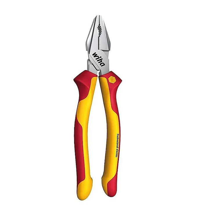 Kìm đa năng cách điện 200mm Wiha 26714