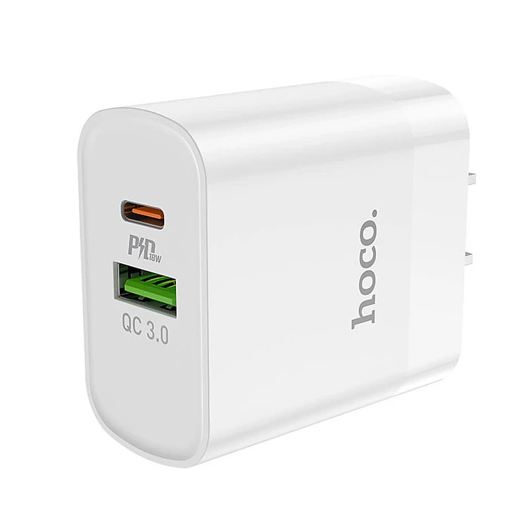 Củ Sạc Nhanh Cho Iphone Hoco C80/C80Plus/CS13/CS13A - Hỗ trợ sạc nhanh 20W PD QC3.0 - Hàng Chính Hãng