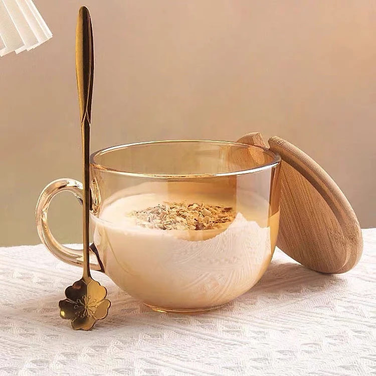 Bộ 2 Ly, Cốc Thuỷ Tinh Hổ Phách Dung Tích Lớn 480ml Cao Cấp Chịu Nhiệt- Hàng Loại 1. Chính Hãng MINIIN