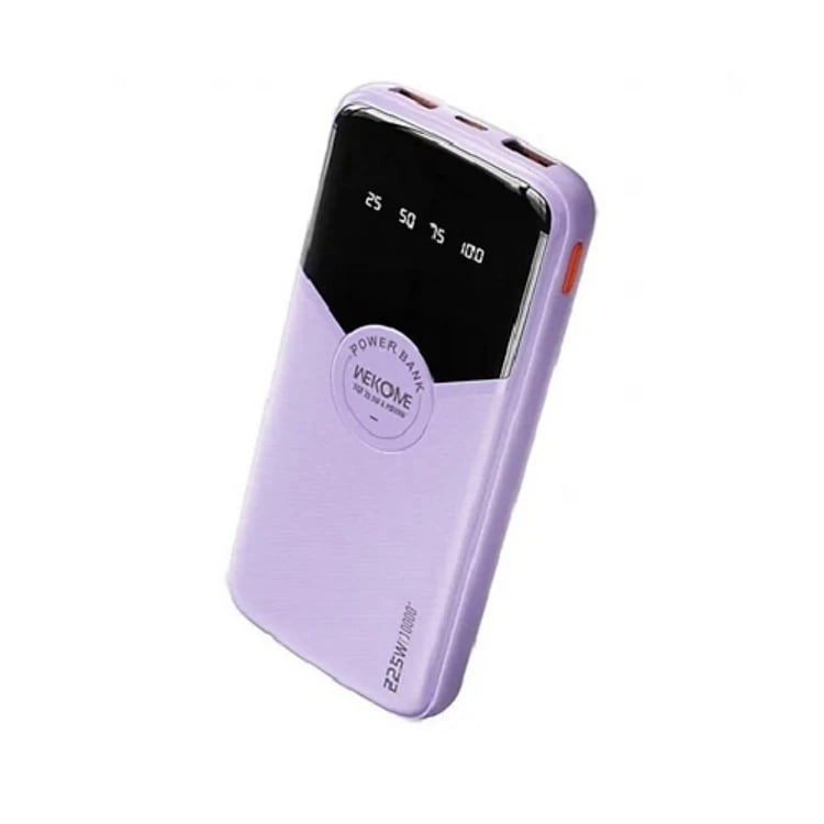Sạc dự phòng WEKOME WP 43 dung lượng 10000mah sạc nhanh 22.5W tráng gương màn hình LED hiển thị ( hàng chính hãng)