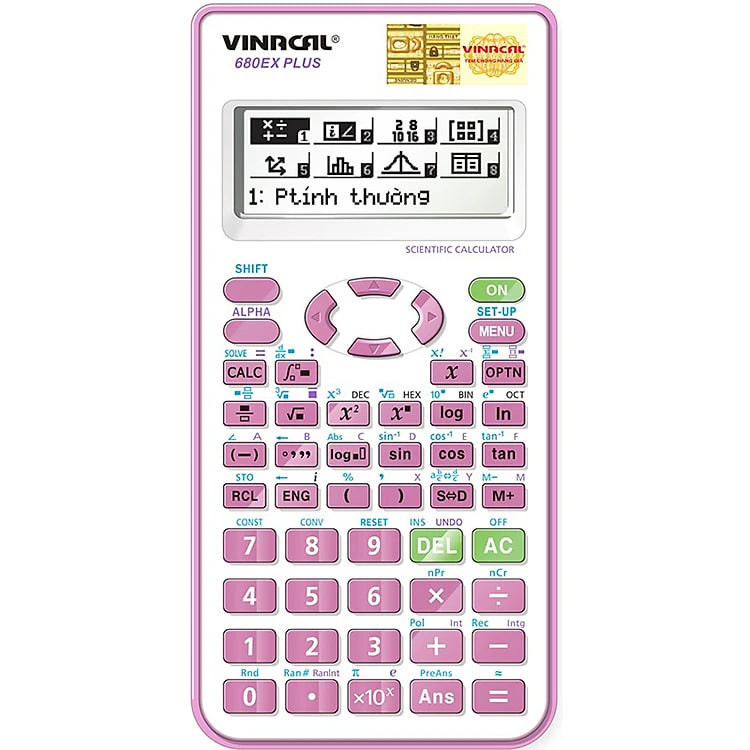 Máy Tính VINACAL 680EX Plus