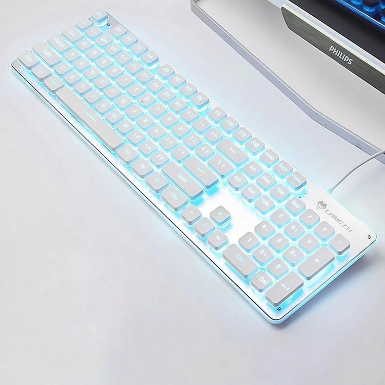 Bàn Phím LED LANGTU L1 White - hàng nhập khẩu