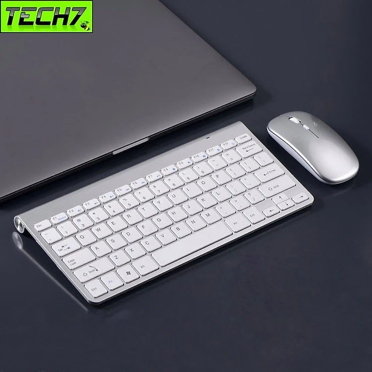 Bàn Phím Chuột không dây W201 nhỏ gọn cho máy tính , Laptop hàng nhập khẩu