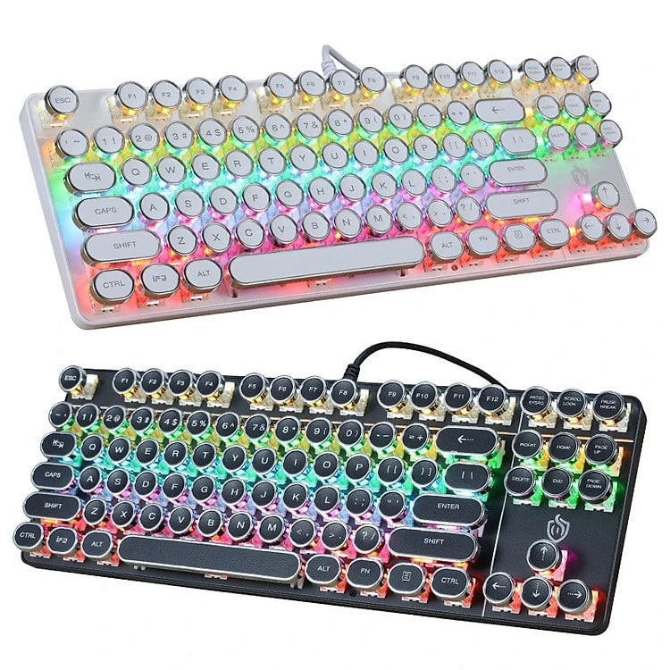 Bàn Phím Cơ E917 Gaming - Led xuyên phím có hotswap cho máy tính , laptop hàng nhập khẩu