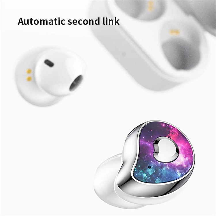 CINCATDY Tai Nghe Bluetooth V5.0 Earbuds Gaming Headphone True Wireless Headset SE-6 - Hàng Chính Hãng