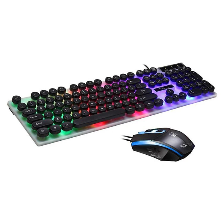 Bộ bàn phím và chuột game NTC G21 phiên bản phím tròn 2019 - Hàng Chính Hãng