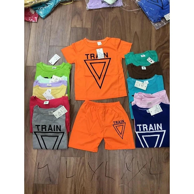 Xả Hàng Bộ Cotton Trẻ Em 8kg- 22kg - Quần Áo Trẻ Em