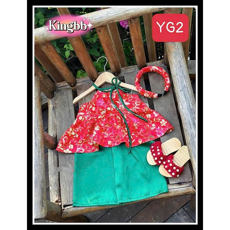 bộ áo yếm phối quần suông cho bé gái diện lễ tết noel giáng sinh năm mới size 10-40kg hàng thiết kế cao cấp