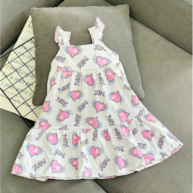 Đầm váy babydoll mùa hè cho bé gái diện đi chơi đi học size 6-20kg chất thun cotton mềm mịn mát