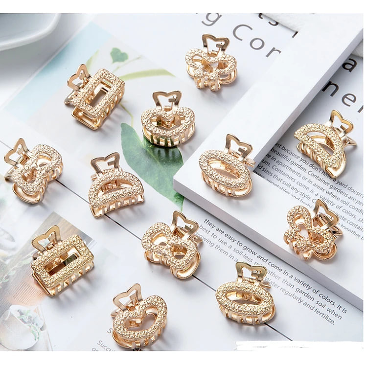 Sét 5 Kẹp Tóc Hàn Quốc Cực Xinh Nhiều Mẫu - Hàng Chính Hãng