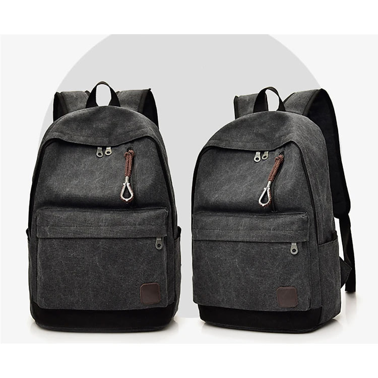 Balo nam nữ đi học đi làm đi chơi vải canvas cao cấp phong cách mới 15,6"