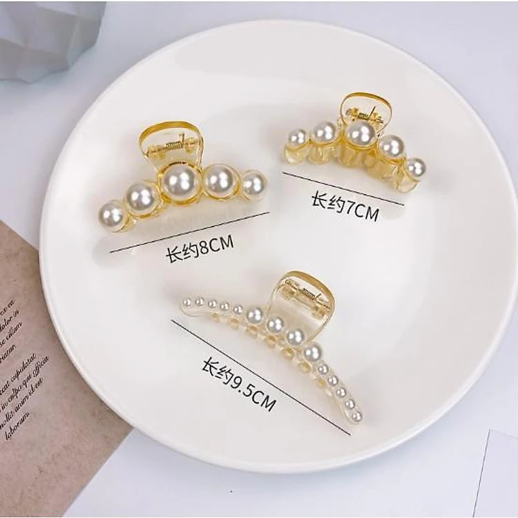 Set 7 Kẹp Tóc Ngoạm Hàn Quốc Hot Hit, 7 Ngoạm Tóc - giao hình và màu ngẫu nhiên