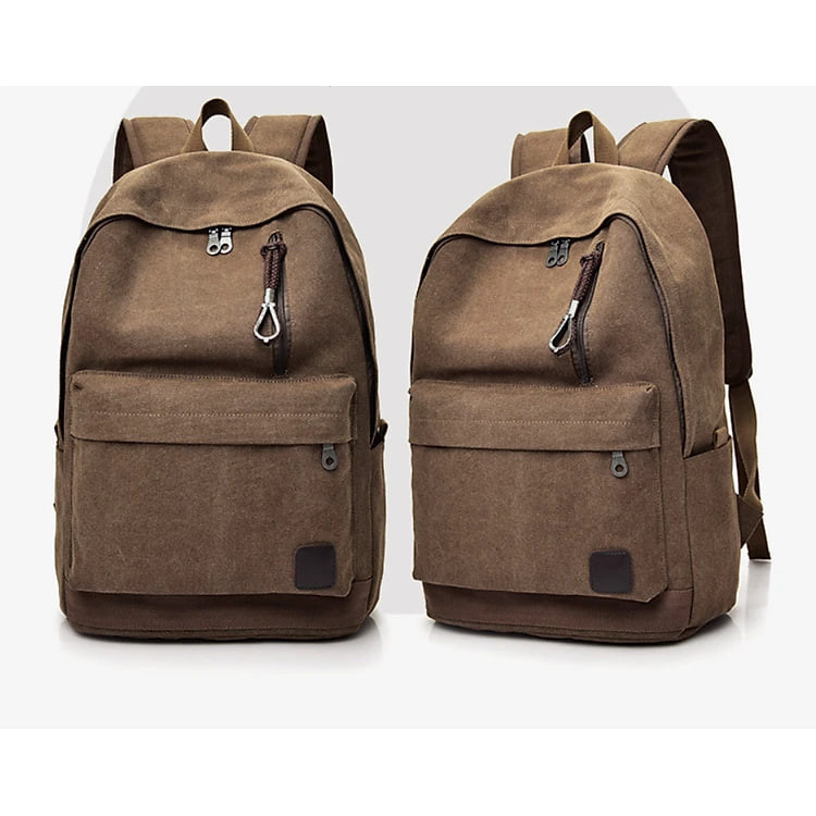 Balo nam nữ đi học đi làm đi chơi vải canvas cao cấp phong cách mới 15,6"