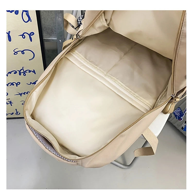Balo nam nữ Retro BH Kids phong cách Âu Mỹ, vải Oxford chống thấm nước BHS102