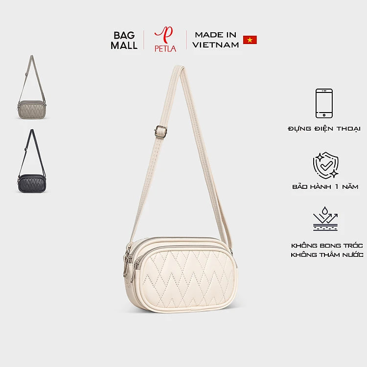 Túi đeo chéo đựng điện thoại nữ mini dáng ngang LN39