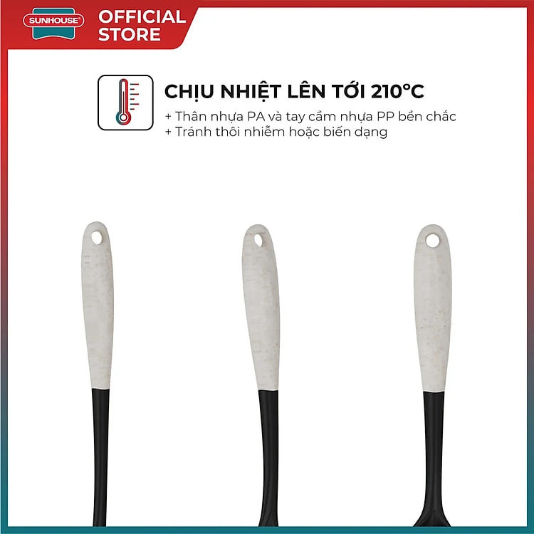 Bộ dụng cụ nấu ăn 4 món Sunhouse Aura SAG1004W
