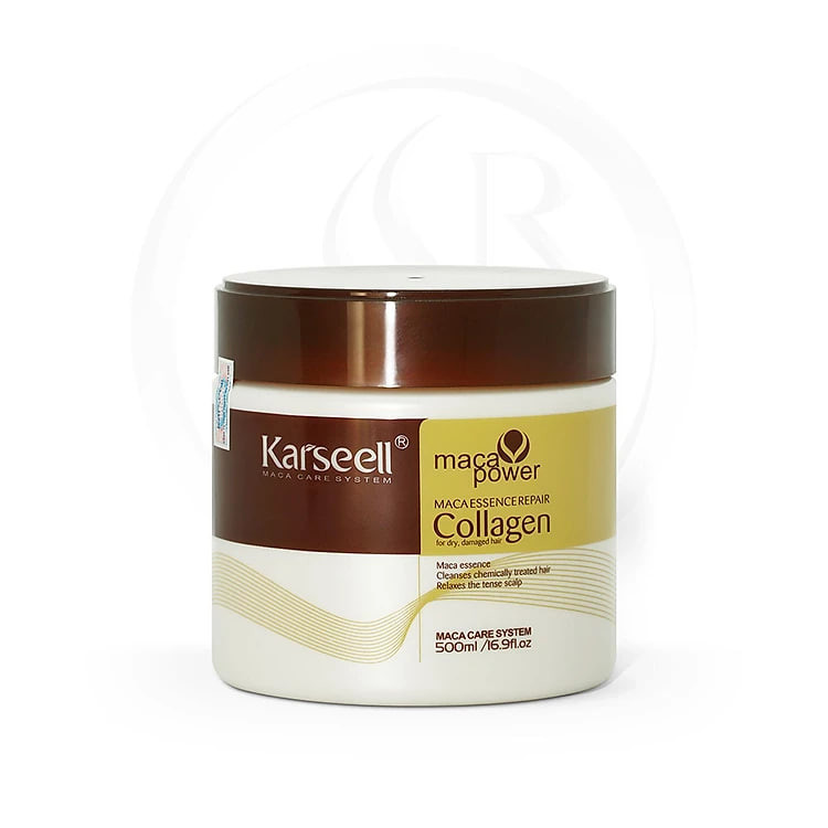 Kem Ủ Tóc Collagen Karseell Maca 500ml (Hủ)