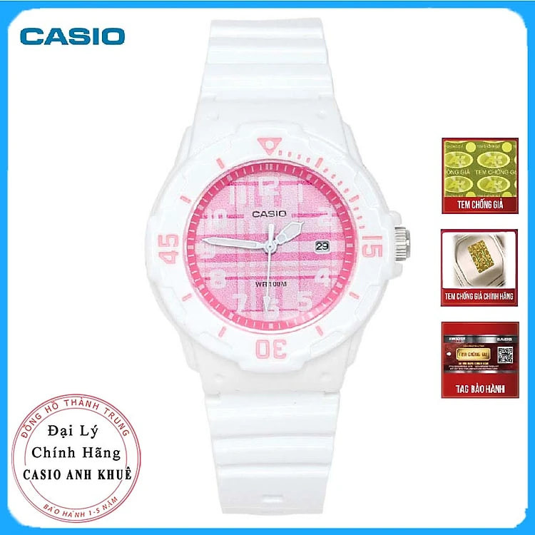 Đồng Hồ Nữ Dây Nhựa Casio Trẻ trung LRW-200H-4CV