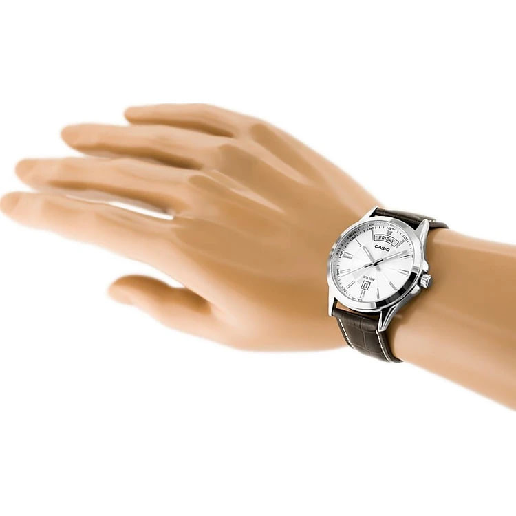 Đồng hồ nam dây da Casio MTP-1381L-7AVDF