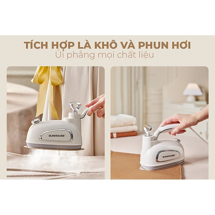 Bàn là hơi nước cầm tay Sunhouse SHD2175 (1000W) - Hàng chính hãng
