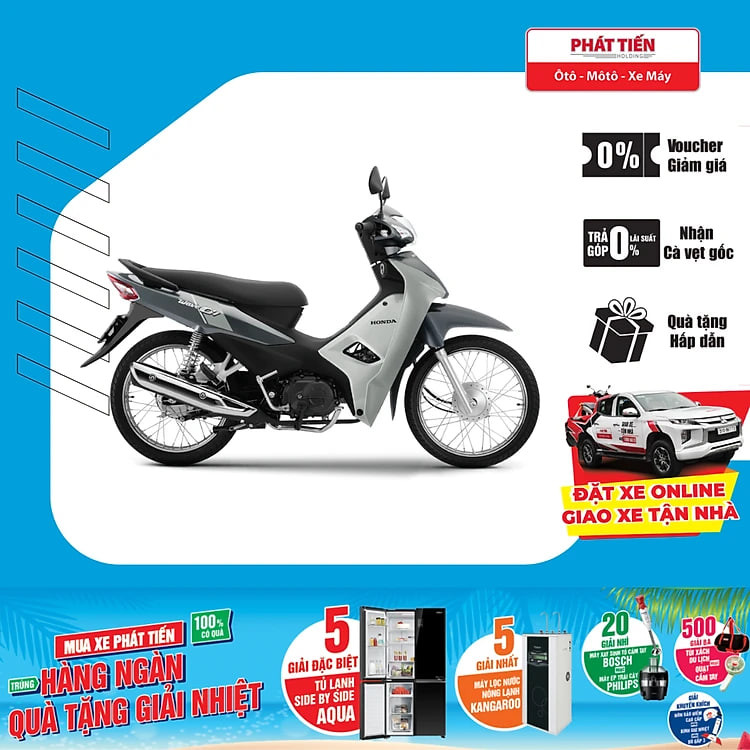 Xe máy Honda Wave Alpha 2025 Phiên bản Cổ Điển