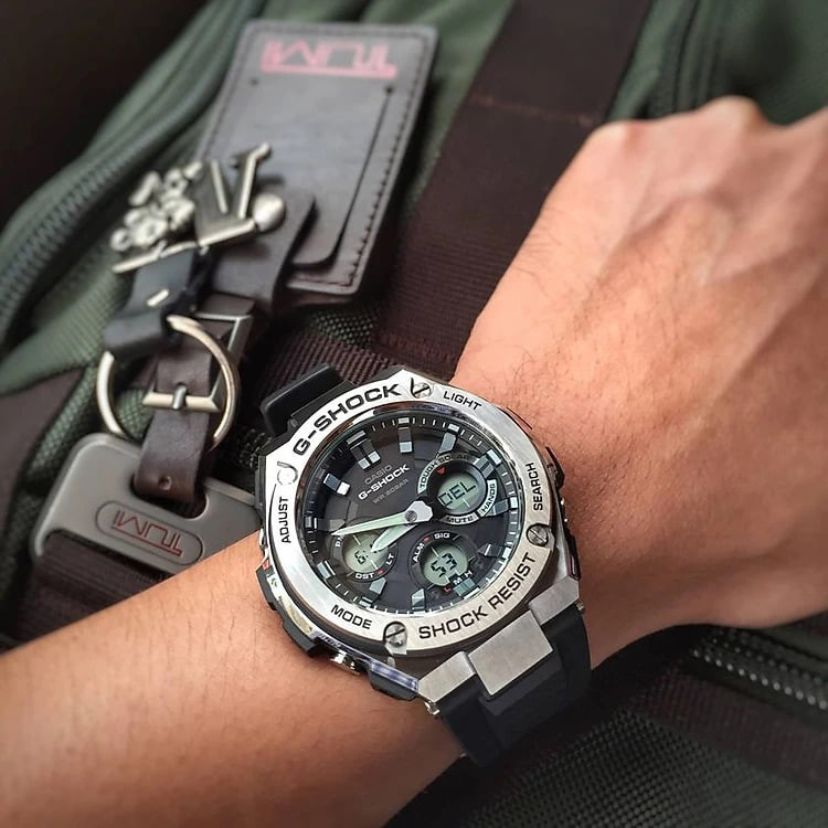 Đồng Hồ Nam Casio G-SHOCK GST-S110-1A chính hãng