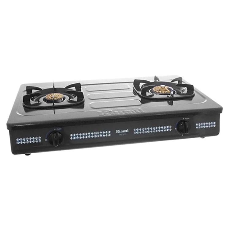 Bếp Gas Dương Đôi Rinnai RV-377(S)N – Đen- Hãng chính hãng