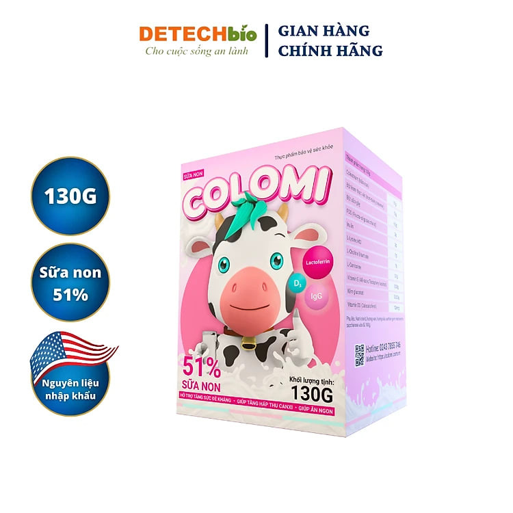 Combo 2 Sữa non COLOMI dành cho trẻ em (130g)