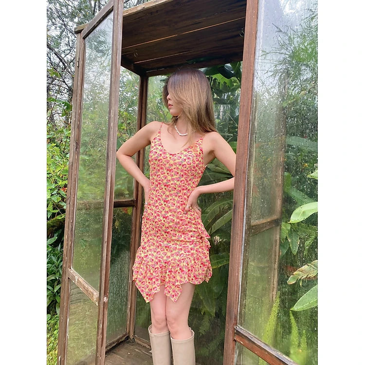 Đầm dây hoa nhí Dubi Dress Gem Cloting SP060711