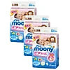 Combo 3 Gói Miếng Lót Sơ Sinh Moony Gói Cực Đại Newborn (90 miếng)