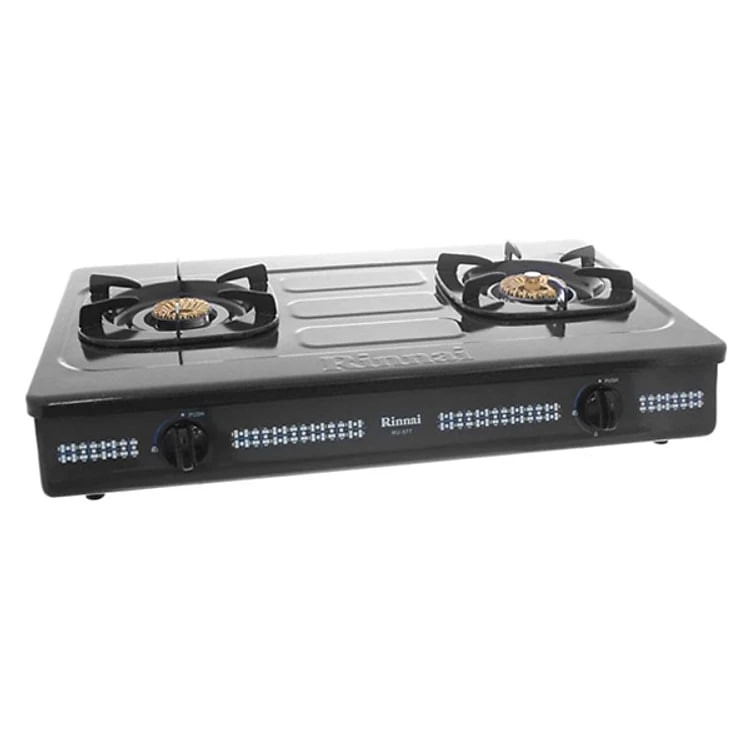 Bếp Gas Dương Đôi Rinnai RV-377(S)N – Đen- Hãng chính hãng