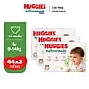 [Mua 3 tặng 1] Combo 3 Tã quần Huggies Naturemade M58/L44/XL38/XXL26 miếng