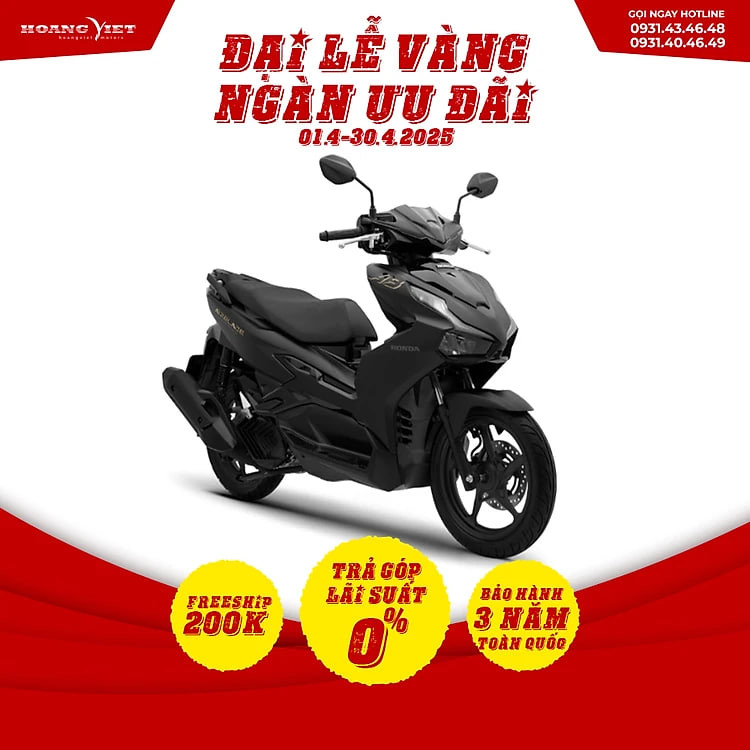 Xe máy Honda Air Blade 125cc 2025 - Phiên Bản Đặc Biệt
