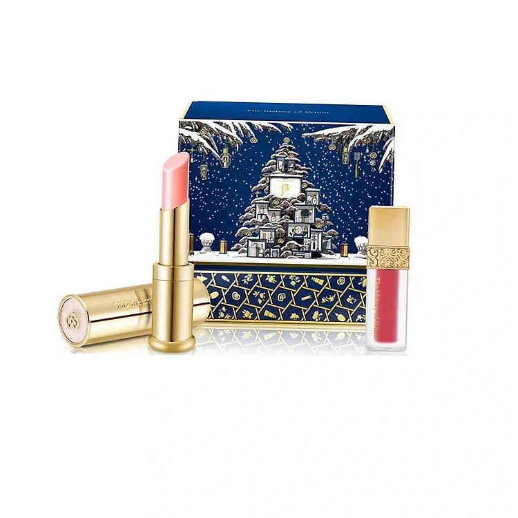 Bộ Son Dưỡng Whoo Glow Lip Balm SPF10 2023 màu pink