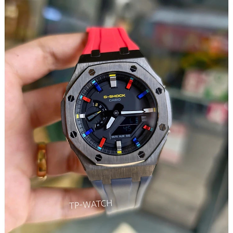 Đồng Hồ Nam Dây Nhựa Casio G-Shock GA-2100FR-3A AP Custom Harley Quinn (Special)